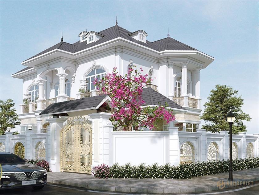 Top 8 mẫu thiết kế biệt thự tân cổ điển 3 tầng đẹp nhất