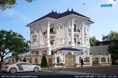 Chọn lọc 17+ mẫu biệt thự 3 tầng 2 mặt tiền 2 sảnh ấn tượng đáng mơ ước