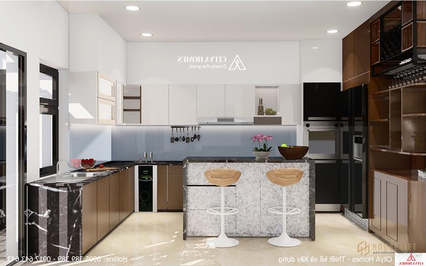 Phòng khách siêu rộng với cách bài trí nội thất sáng tạo