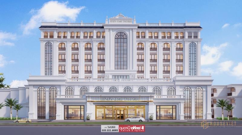 Thiết kế khách sạn đẹp tại quảng bình Thiết kế khách sạn đẹp tại quảng bình