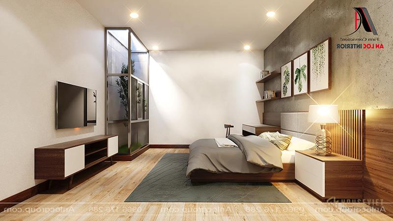 Nội thất phòng ngủ nhà cấp 4 Phú Thọ