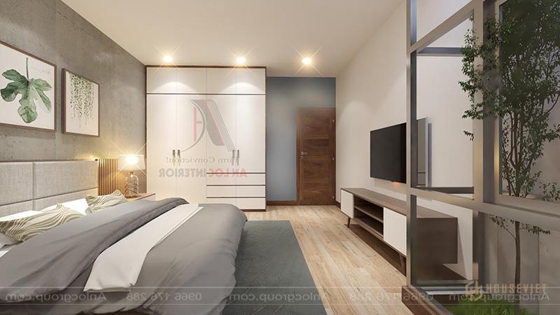 Nội thất phòng ngủ nhà cấp 4 Phú Thọ