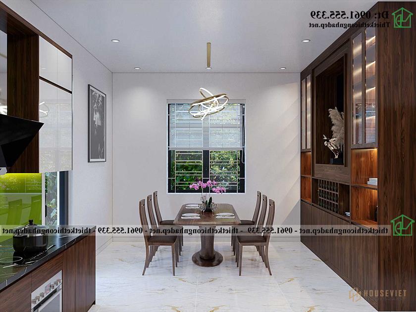 Thiết kế nội thất phòng bếp đẹp NDNTH23