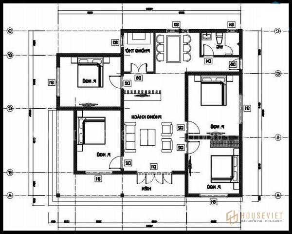 Sự sắp xếp và phân chia bố cục trong ngôi nhà mang đến sự thoải mái và tiện nghi