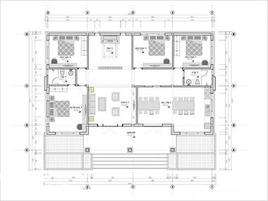 Top mẫu nhà cấp 4 có 4 phòng ngủ hiện đại giá rẻ