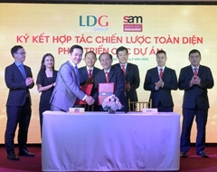 LDG Group công bố 5 dự án chiến lược và hợp tác cùng quỹ S.A.M