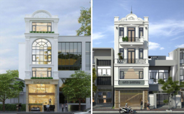 Mẫu nhà ống 4 tầng kiểu pháp | Sang trọng – thẩm mỹ – hiện đại