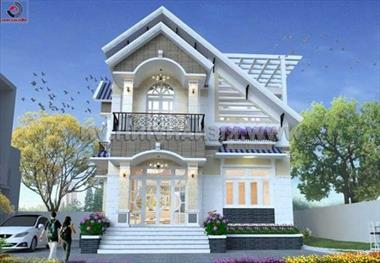 Top 15 mẫu biệt thự mini 2 tầng chữ L hot nhất hiện nay