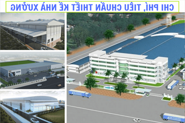 Tư vấn chi phí thiết kế nhà xưởng năm trọn gói từ A tới Z