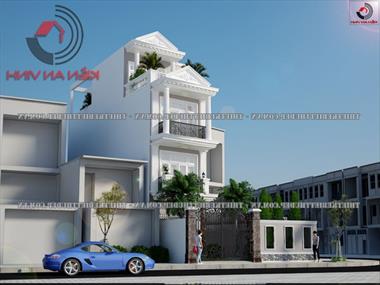 Mẫu nhà 3 tầng 4x10m phù hợp với diện tích đất khiêm tốn