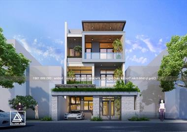 Mẫu nhà 3 tầng 7x15m với tính thẩm mỹ cao và sự tiện nghi