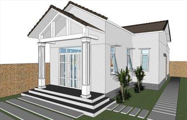 Những mẫu nhà cấp 4 có gác lửng 5 × 12 ấn tượng nhất năm 2022