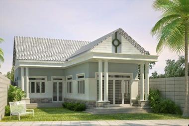 Các mẫu nhà cấp 4 có kinh phí đầu tư dưới 250 triệu đồng