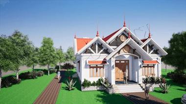 Toàn cảnh mẫu nhà cấp 4 8x20m hiện đại hút mắt người xem