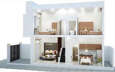 Mẫu nhà cấp 4 4x12m và những ưu điểm vượt trội