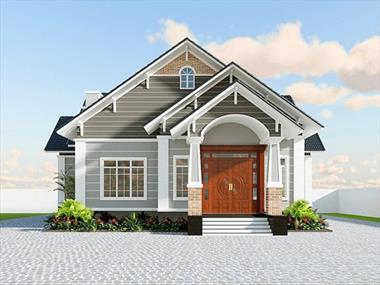 Tổng hợp các mẫu nhà cấp 4 6x20m đẹp nhất hiện nay