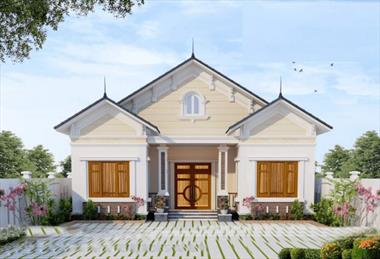 Top 10 mẫu nhà cấp 4 hình chữ U đẹp nhất