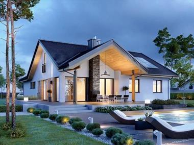 Mẫu nhà cấp 4 có 4 phòng ngủ đẹp