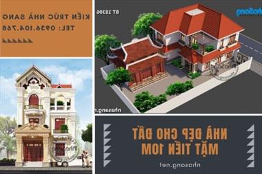 Không thể rời mắt khỏi 100 nhà đẹp 2,3 tầng cho đất mặt tiền 10m đáng xây dựng 2021