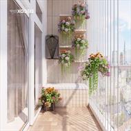 Mẫu gạch lát nền ban công chung cư với kiểu dáng và mẫu mã linh hoạt