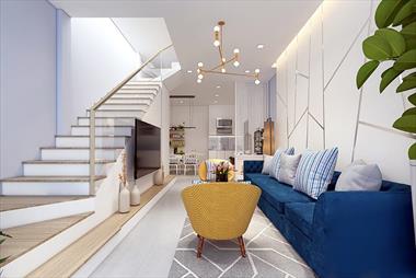 Những mẫu thiết kế cầu thang đứng tối ưu cho nhà ống diện tích nhỏ