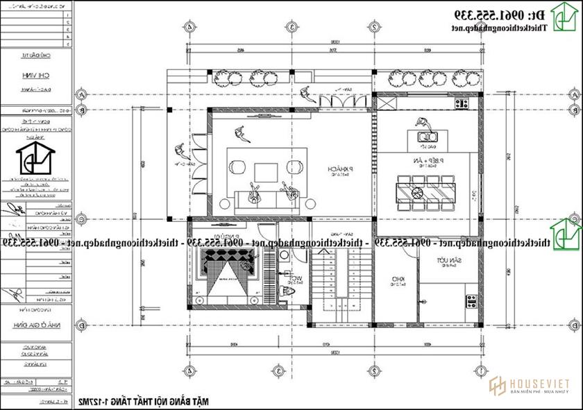 Mẫu Biệt Thự 2 Tầng Mái Nhật 10x13m Tại Hà Nam Ndbt2t137