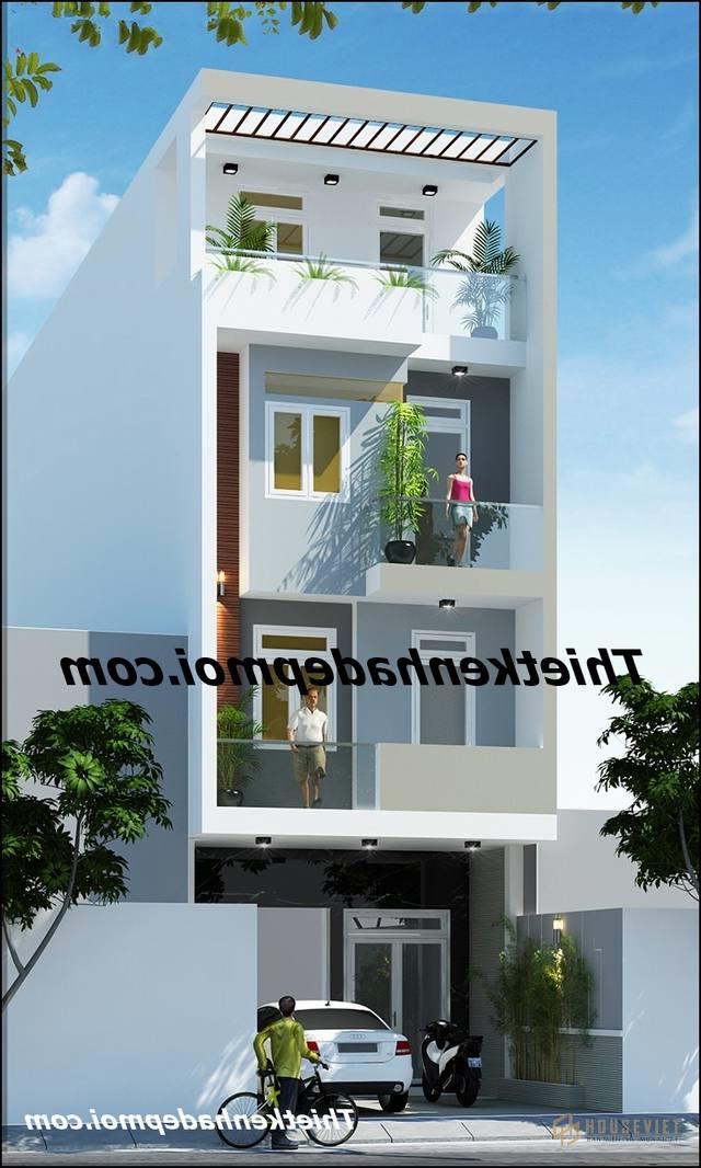 Nhà phố 3 tầng đẹp nhất Việt Nam 2020