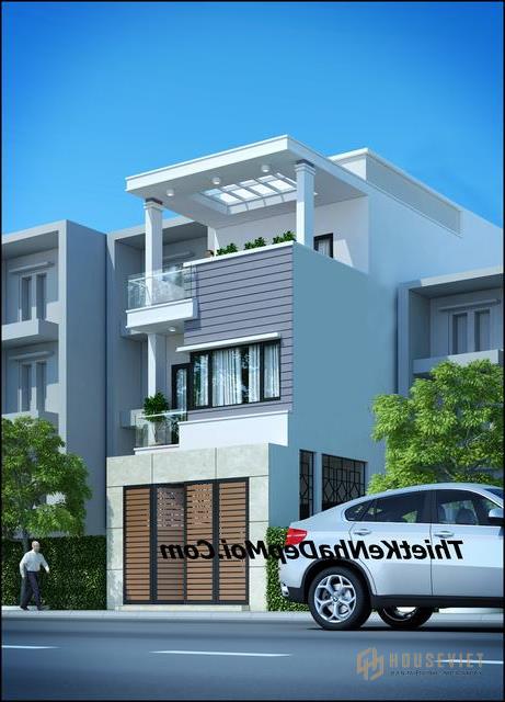 Mẫu nhà phố 5x20m 3 tầng