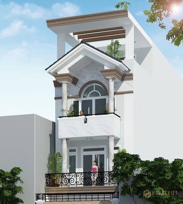 Xây nhà đẹp sài gòn