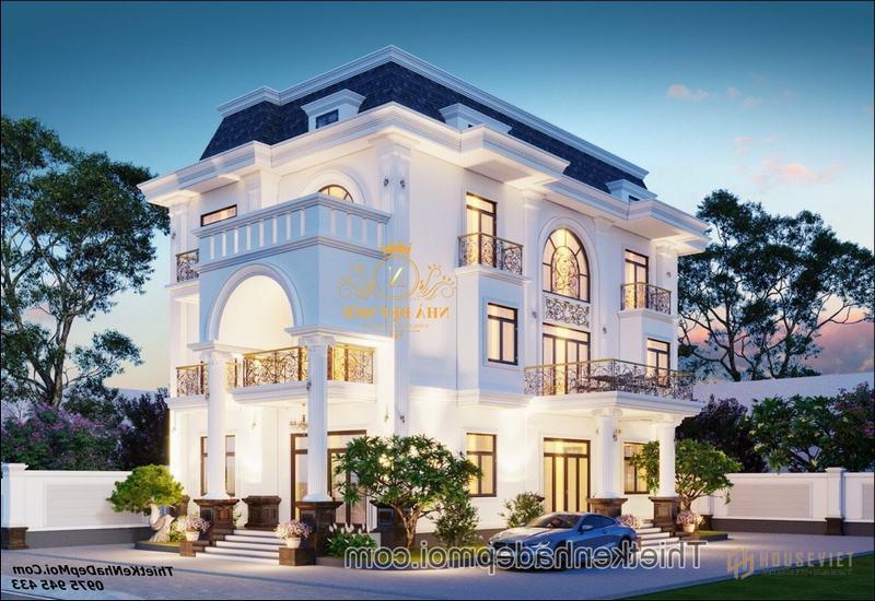 biệt thự 2 tầng 1 tum 10x17