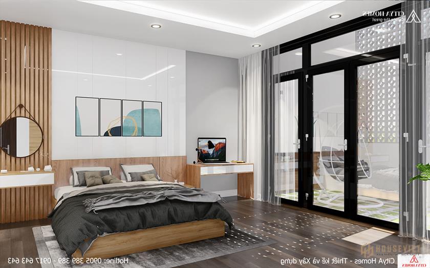 Mẫu Phòng Ngủ Đơn Giản Dễ Thi Công