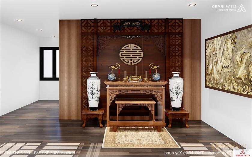 Phòng thờ chuẩn phong thủy