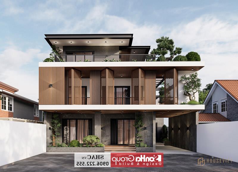 Kiến trúc biệt thự 2 tầng sài gòn Kiến trúc biệt thự 2 tầng sài gòn