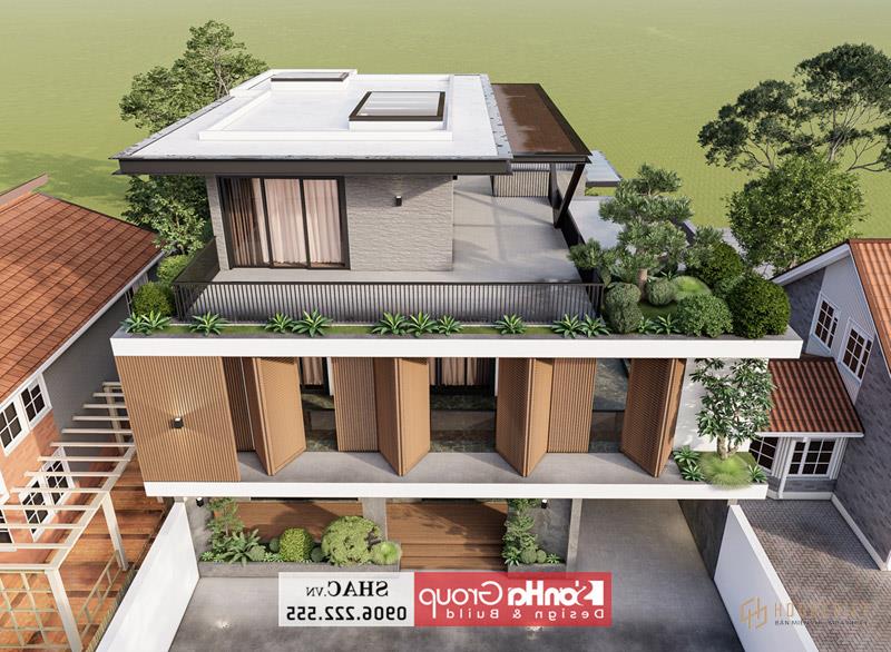 Mẫu biệt thự 280m2 Mẫu biệt thự 280m2