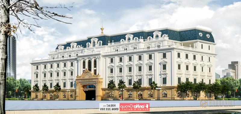 Thiết kế khách sạn tân cổ điển đẹp tại Quảng Ninh Thiết kế khách sạn tân cổ điển đẹp tại Quảng Ninh