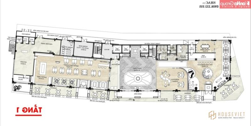 Khách sạn tân cổ điển đẹp Khách sạn tân cổ điển đẹp