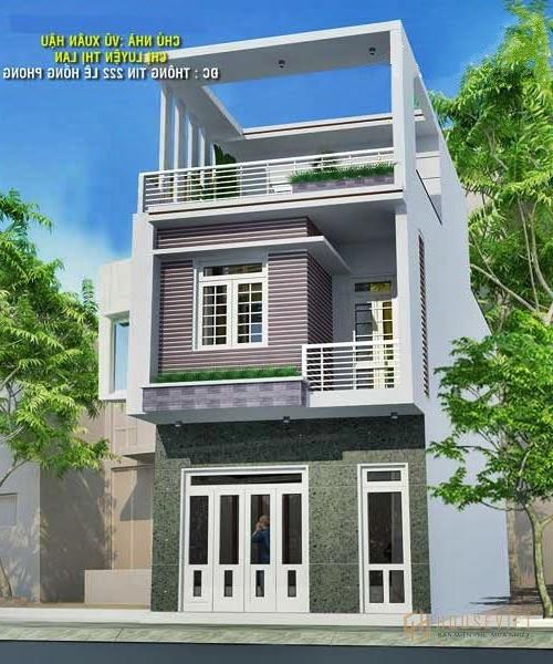 Nhà ống 2 tầng 3 phòng ngủ