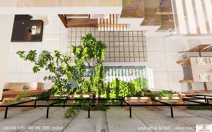 Giếng trời của nhà phố