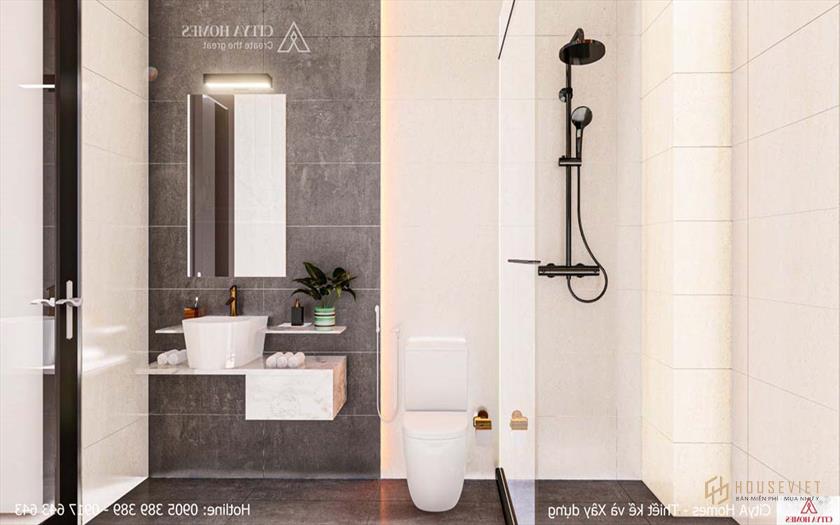 Mẫu phòng tắm hiện đại