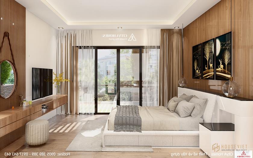 Phòng ngủ ban công thoáng mát