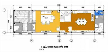 Thiết Kế Nhà Ống Sang Trọng Và Đẳng Cấp Có Tầng Hầm 5x20m