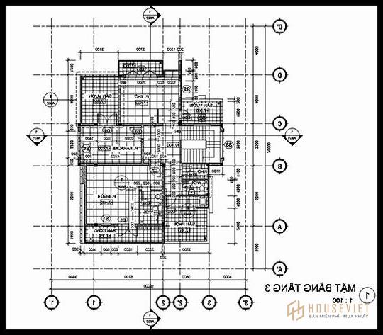 Mặt bằng tầng 2