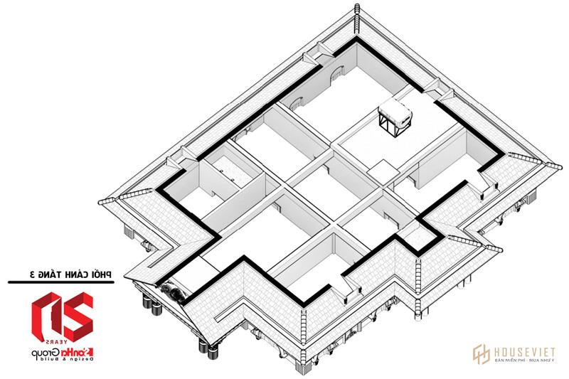 Mẫu biệt thự tân cổ điển 3 tầng tại Hải Phòng Mẫu biệt thự tân cổ điển 3 tầng tại Hải Phòng