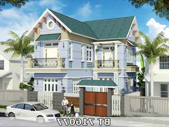 Thiết kế nhà 70m2 3 phòng ngủ BT716077
