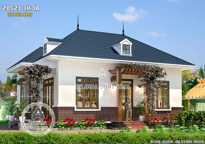 Toàn cảnh mẫu nhà 1 tầng đẹp và sang trọng Toàn cảnh mẫu nhà 1 tầng đẹp và sang trọng