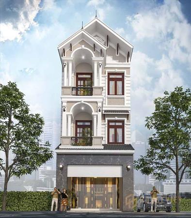 Thiết kế nhà ống 3 tầng 5x20m