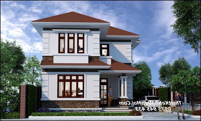 Biệt thự mini 2 tầng 100m2 đẹp