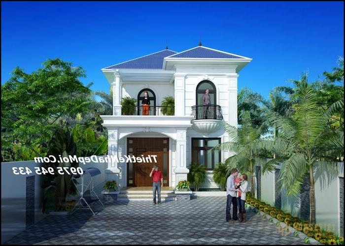 biệt thự 100m2 2 tầng