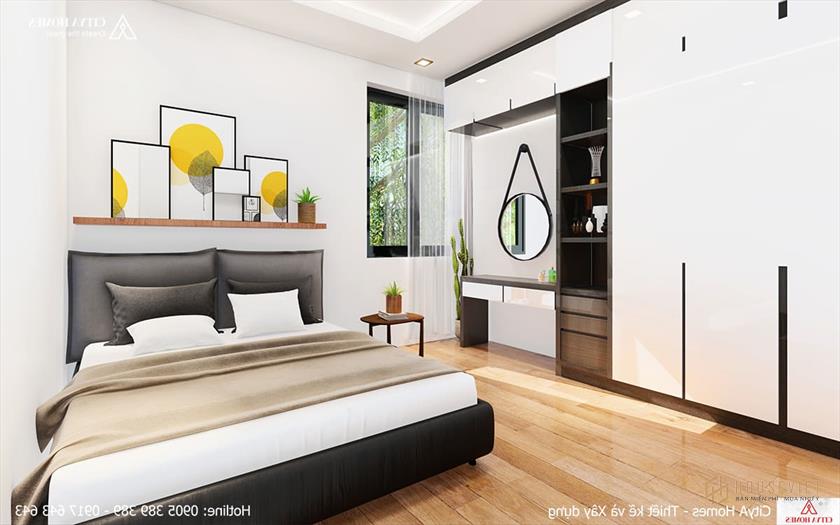 Thiết kế phòng ngủ thoải mái