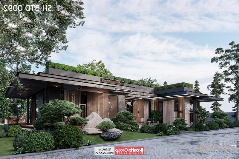 Mẫu biệt thự hiện đại 2 tầng Mẫu biệt thự hiện đại 2 tầng